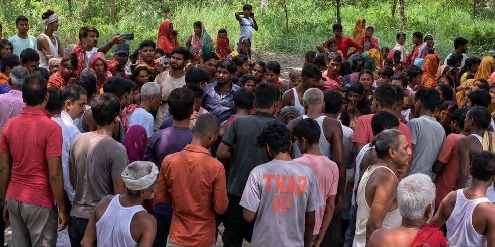 एकै परिवारका पाँच जनाको शव फेला, आमा र ४ सन्तानको एउटै चितामा अन्त्येष्टि